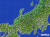 2023年03月03日の北陸地方のアメダス(気温)