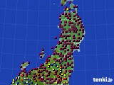2023年03月05日の東北地方のアメダス(日照時間)