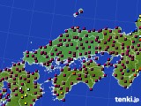 2023年03月05日の中国地方のアメダス(日照時間)