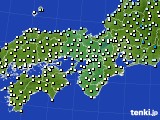 2023年03月05日の近畿地方のアメダス(気温)
