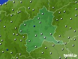 群馬県のアメダス実況(風向・風速)(2023年03月05日)