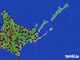 道東のアメダス実況(日照時間)(2023年03月06日)