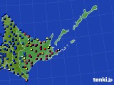 道東のアメダス実況(日照時間)(2023年03月08日)