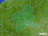 群馬県のアメダス実況(風向・風速)(2023年03月08日)