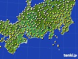 東海地方のアメダス実況(気温)(2023年03月10日)