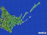 道東のアメダス実況(気温)(2023年03月12日)