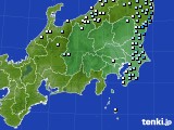関東・甲信地方のアメダス実況(降水量)(2023年03月13日)