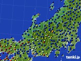 北陸地方のアメダス実況(日照時間)(2023年03月13日)