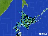 北海道地方のアメダス実況(気温)(2023年03月14日)