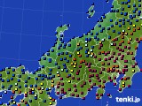 北陸地方のアメダス実況(日照時間)(2023年03月16日)