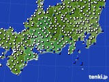 東海地方のアメダス実況(風向・風速)(2023年03月16日)