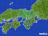 2023年03月17日の近畿地方のアメダス(降水量)