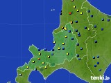 道央のアメダス実況(積雪深)(2023年03月17日)