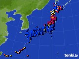 2023年03月17日のアメダス(日照時間)