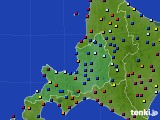 道央のアメダス実況(日照時間)(2023年03月18日)