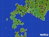 道南のアメダス実況(日照時間)(2023年03月18日)