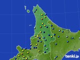 道北のアメダス実況(積雪深)(2023年03月21日)