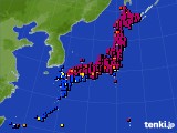 アメダス実況(日照時間)(2023年03月22日)