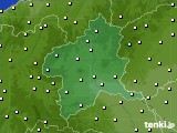 群馬県のアメダス実況(気温)(2023年03月23日)