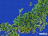 北陸地方のアメダス実況(日照時間)(2023年03月24日)