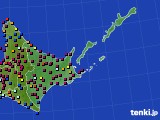 道東のアメダス実況(日照時間)(2023年03月25日)