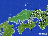 中国地方のアメダス実況(降水量)(2023年03月26日)