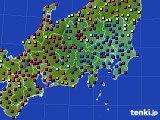 関東・甲信地方のアメダス実況(日照時間)(2023年03月27日)