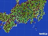 2023年03月28日の東海地方のアメダス(日照時間)