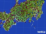2023年03月29日の東海地方のアメダス(日照時間)
