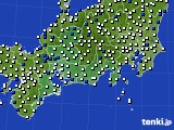東海地方のアメダス実況(風向・風速)(2023年03月29日)