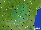 2023年03月29日の栃木県のアメダス(風向・風速)