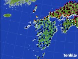 九州地方のアメダス実況(日照時間)(2023年03月30日)