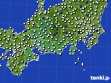 東海地方のアメダス実況(風向・風速)(2023年03月30日)