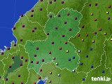 岐阜県のアメダス実況(日照時間)(2023年03月31日)
