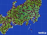 関東・甲信地方のアメダス実況(日照時間)(2023年04月01日)