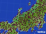 2023年04月01日の北陸地方のアメダス(日照時間)