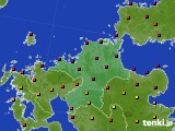 福岡県のアメダス実況(日照時間)(2023年04月01日)