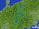 長野県のアメダス実況(風向・風速)(2023年04月01日)
