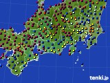 2023年04月02日の東海地方のアメダス(日照時間)