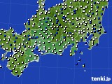 東海地方のアメダス実況(風向・風速)(2023年04月03日)