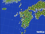 2023年04月04日の九州地方のアメダス(気温)