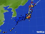 2023年04月05日のアメダス(日照時間)