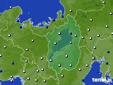 滋賀県のアメダス実況(風向・風速)(2023年04月06日)