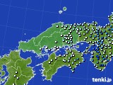 中国地方のアメダス実況(降水量)(2023年04月07日)