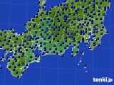 2023年04月07日の東海地方のアメダス(日照時間)