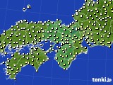 近畿地方のアメダス実況(気温)(2023年04月07日)