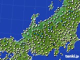 北陸地方のアメダス実況(気温)(2023年04月08日)
