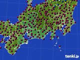 2023年04月09日の東海地方のアメダス(日照時間)