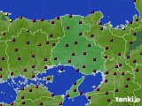 2023年04月10日の兵庫県のアメダス(日照時間)