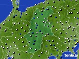 長野県のアメダス実況(風向・風速)(2023年04月10日)